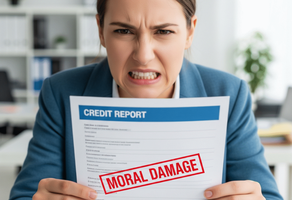 Danos Morais por Negativação Indevida